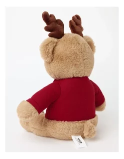 Budget 😉 Myer Giftorium Hugo 2022 🎄 Christmas Charity Bear 40 Cm In Red/Natural 🥰 -The Christmas Shop Sales unnamed file 2936