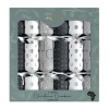 Promo 😉 Festive Luxe Luxury Silver 6 Pack Joy Noel Crackers 35 Cm In Black/White 🔔 -The Christmas Shop Sales unnamed file 2946