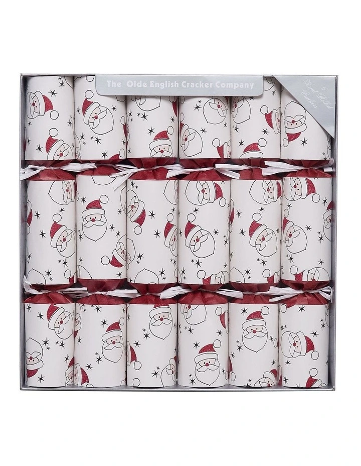 Best Sale โ๏ธ The Olde English Cracker Company TOECC Santa Head Kraft Crackers 30cm In Red/White ๐งจ 3 Best Sale โ๏ธ The Olde English Cracker Company TOECC Santa Head Kraft Crackers 30cm In Red/White ๐งจ