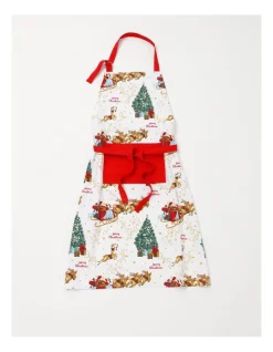Discount 🔔 The Cooks Collective 🎁 Christmas Novelty Apron Festive Santa 🎉 -The Christmas Shop Sales unnamed file 2977