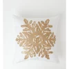 Best reviews of 👍 Myer Giftorium Luxe Beaded Snowflake Cushion 50x50cm In Champagne ✨