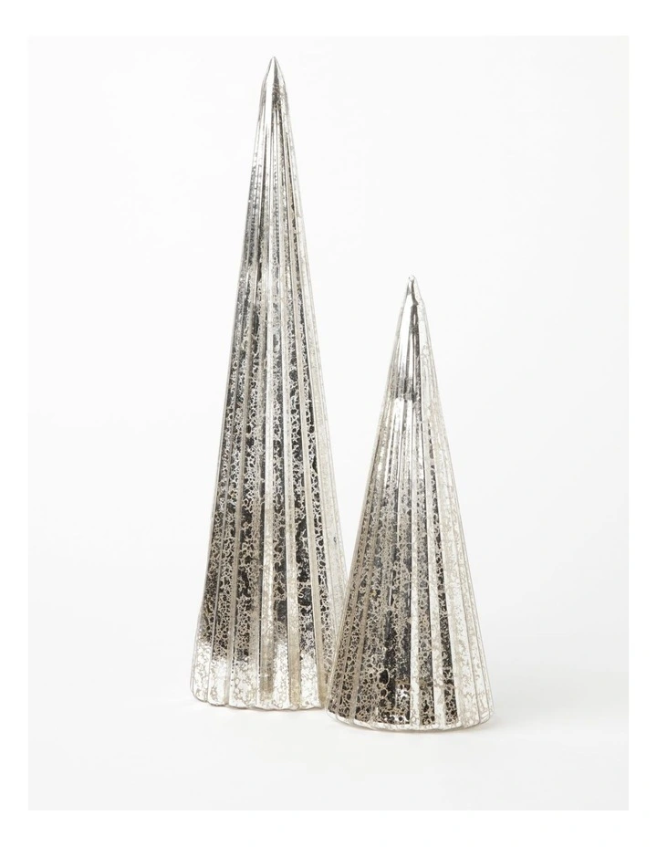 Coupon π Australian House & Garden Eucalyptus Mercurised Glass W/LED Tree Table DecorationSilver: 20cm π 6 Coupon π Australian House & Garden Eucalyptus Mercurised Glass W/LED Tree Table DecorationSilver: 20cm π - Image 4