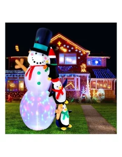 Brand new ๐ Jingle Jollys Inflatable Snowman In Multi ๐