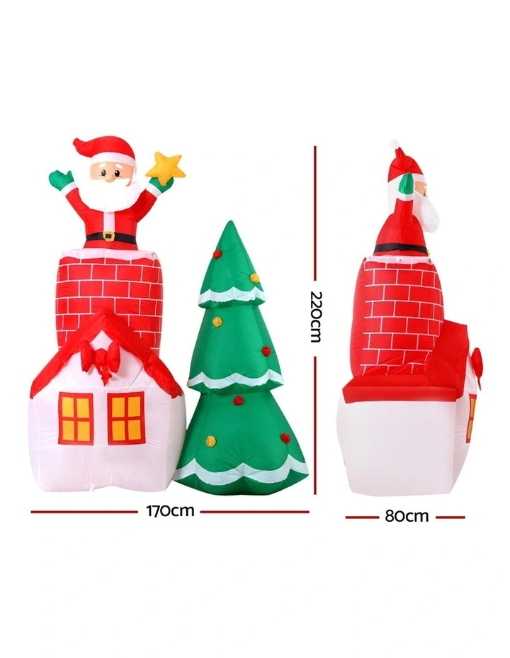 Best Pirce βοΈ Jingle Jollys π Christmas Inflatable π€© 5 Best Pirce βοΈ Jingle Jollys π Christmas Inflatable π€© - Image 3