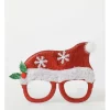 Brand new 💯 Myer Giftorium Merry & Bright Plastic Santa Hat Novelty GlassesRed: 13 Cm ⭐