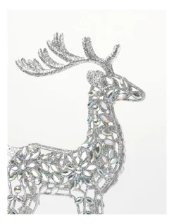 Outlet 👏 Myer Giftorium Luxe Bejewelled Glitter Standing Reindeer Decoration 👏 -The Christmas Shop Sales unnamed file 306