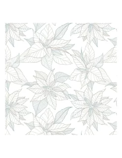Cheapest ⌛ Myer Giftorium Luxe Poinsettia Wrap 3m 2 Pack In Multi 🔥 -The Christmas Shop Sales unnamed file 3065