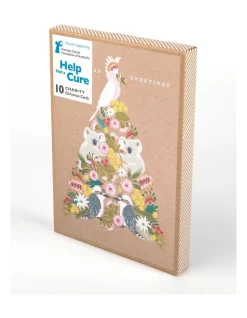 Outlet 😀 Simson Bush Animals Charity 🎁 Christmas Cards 10 Pack 🥰