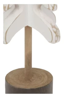 Discount 👍 Australian House & Garden Eucalyptus Small Whitewashed Wood Tree Decoration 🛒 -The Christmas Shop Sales unnamed file 311