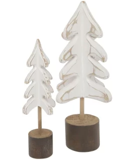 Discount 👍 Australian House & Garden Eucalyptus Small Whitewashed Wood Tree Decoration 🛒 -The Christmas Shop Sales unnamed file 312