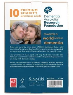 Best deal 🎉 Simson 🔔 Christmas, Charity, Dementia Australia Research Foundation, 🔔 Christmas Wreath, Boxed Cards 🤩 -The Christmas Shop Sales unnamed file 3128