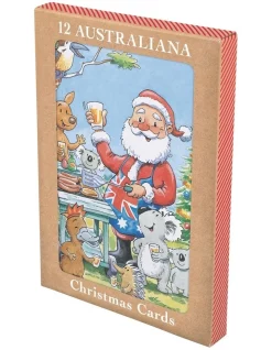 Best Pirce 🤩 Simson Galbraith Australiana Boxed 🎄 Christmas Cards, Multiple Designs 12 Pack 🔔
