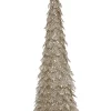 Cheapest 😉 Myer Giftorium Luxe Champagne Glitter Triangle Leaf Tree Decoration 😀 -The Christmas Shop Sales unnamed file 324