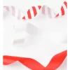 Best Sale 👍 Myer Giftorium M&B Satin Ribbon 3m 3 Pack In Red/White 😍