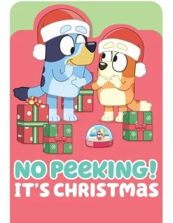 Outlet 🎉 Henderson Bluey 🎅 Christmas Card No Peeking 🧨