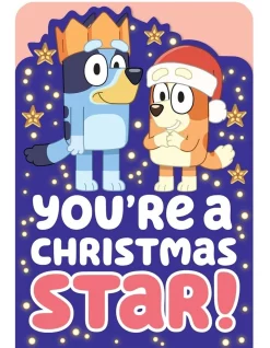 Top 10 🎁 Henderson Bluey ❄ Christmas Card With Star 🤩