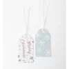 Deals 🎁 Myer Giftorium Luxe Gift Tags 10 Pack In Snowflake/Merry 🎅 Christmas 🔥