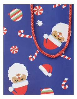 Best Sale 😀 Myer Giftorium Medium M&B Santa Gift Bag 🥰 -The Christmas Shop Sales unnamed file 3294
