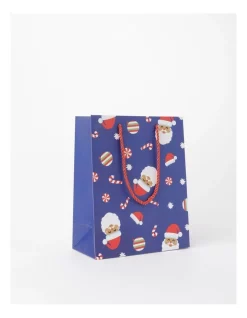 Best Sale 😀 Myer Giftorium Medium M&B Santa Gift Bag 🥰 -The Christmas Shop Sales unnamed file 3295