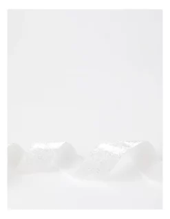 Flash Sale 🎁 Myer Giftorium Glitter Ribbon 3m In White 🔔