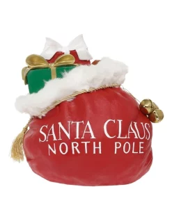 Promo β Myer Giftorium Heirloom Polyresin Gift Bag Shape Door Stopper In Red π―