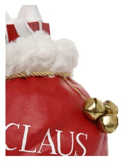 Promo ⭐ Myer Giftorium Heirloom Polyresin Gift Bag Shape Door Stopper In Red 💯 -The Christmas Shop Sales unnamed file 334