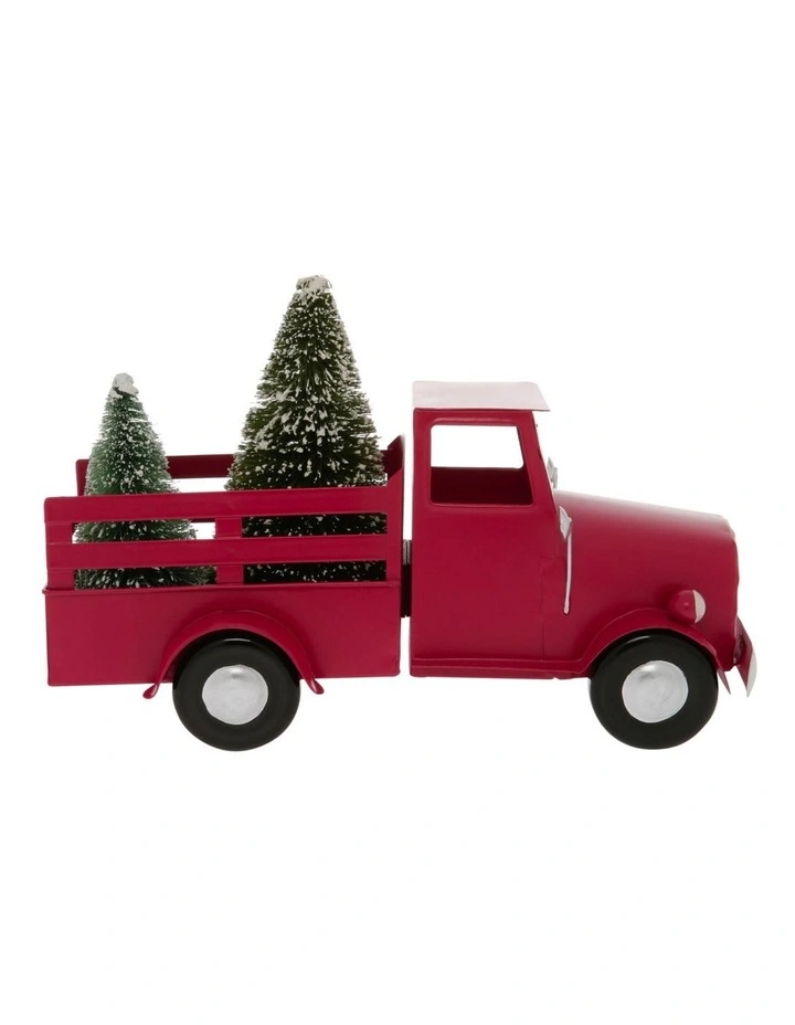 New 𧨠Myer Giftorium Heirloom 28cm Red Metal Truck With π Christmas Tree On The Back π₯ 3 New 𧨠Myer Giftorium Heirloom 28cm Red Metal Truck With π Christmas Tree On The Back π₯