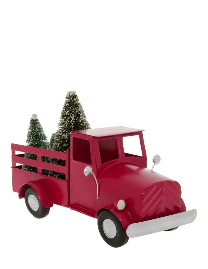 New 𧨠Myer Giftorium Heirloom 28cm Red Metal Truck With π Christmas Tree On The Back π₯ 4 New 𧨠Myer Giftorium Heirloom 28cm Red Metal Truck With π Christmas Tree On The Back π₯ - Image 2