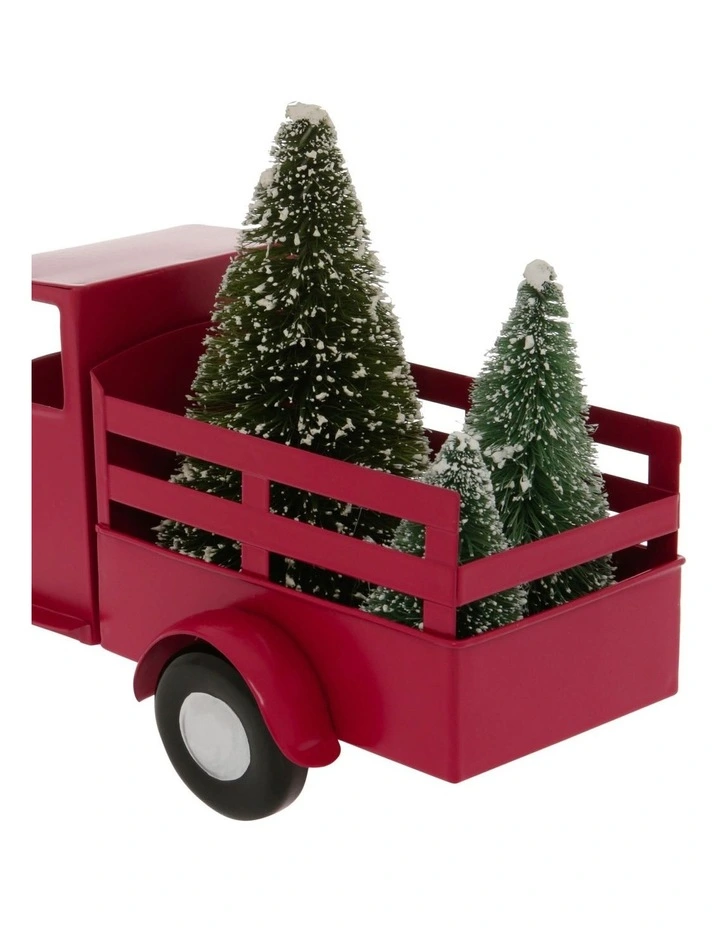 New 𧨠Myer Giftorium Heirloom 28cm Red Metal Truck With π Christmas Tree On The Back π₯ 5 New 𧨠Myer Giftorium Heirloom 28cm Red Metal Truck With π Christmas Tree On The Back π₯ - Image 3