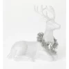 Coupon 🤩 Australian House & Garden Eucalyptus Glittered Sitting Reindeer W/ Wreath Decoration In White 🎁 -The Christmas Shop Sales unnamed file 363