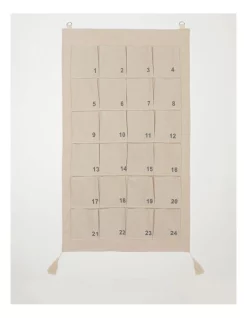 Best Sale β Australian House & Garden Eucalyptus Fabric Hanging CalendarWhite: 70 Cm π
