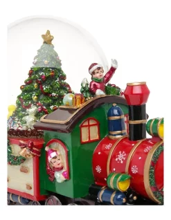 Promo 🛒 Myer Giftorium Heirloom 120mm Red Train Xmas Tree Inside Wind Up Music Globe 😉 -The Christmas Shop Sales unnamed file 409