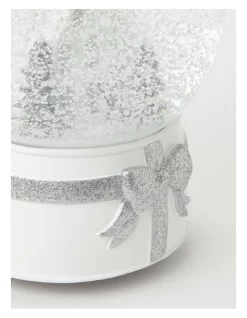 Budget ❤️ Australian House & Garden Eucalyptus Polyresin House & Trees Musical SnowglobeWhite/Silver: 21cm 🎉 -The Christmas Shop Sales unnamed file 421