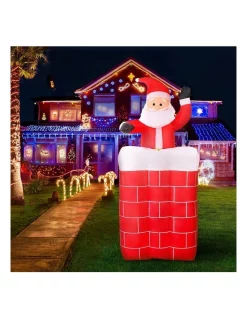 Coupon 🧨 Jingle Jollys Animated Inflatable Santa 👍
