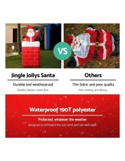 Coupon 🧨 Jingle Jollys Animated Inflatable Santa 👍 -The Christmas Shop Sales unnamed file 440
