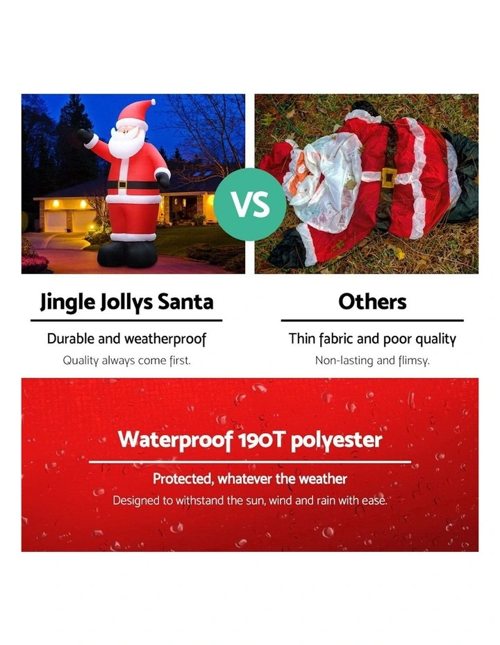 New β Jingle Jollys Inflatable Giant Santa π 6 New β Jingle Jollys Inflatable Giant Santa π - Image 4