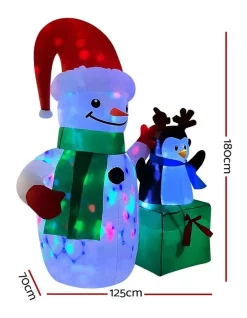 Buy 🤩 Jingle Jollys Inflatable Snowman 😀 -The Christmas Shop Sales unnamed file 471