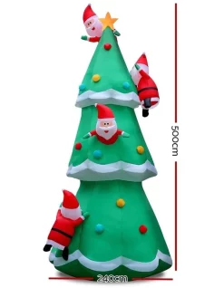 Wholesale 🔔 Jingle Jollys Inflatable Santa On ❄ Christmas Tree 👍 -The Christmas Shop Sales unnamed file 496