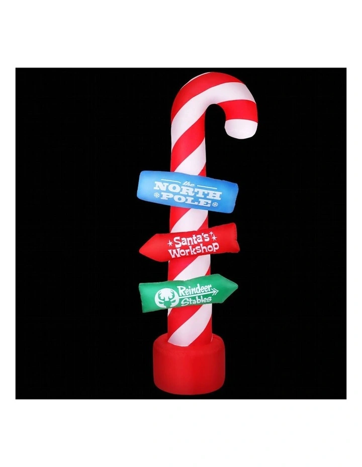 Best Pirce π Jingle Jollys Infaltable Santa Gide Pole 𧨠3 Best Pirce π Jingle Jollys Infaltable Santa Gide Pole 𧨠- Image 2
