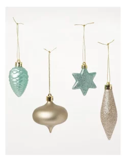 Best reviews of 👏 Myer Giftorium Luxe Small Shatterproof Ornaments 20 Pack In Champagne/Mint 🎉 -The Christmas Shop Sales unnamed file 504