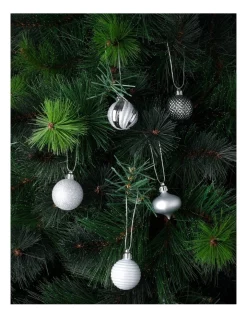Hot Sale 🛒 Australian House & Garden EC 30 Pack Shatterproof BaublesSilver/White: 4cm 🔥