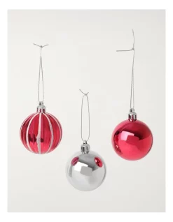Best Pirce π Myer Giftorium Merry & Bright Shatterproof Baubles 24 Pack In Red/Silver π 7 Best Pirce π Myer Giftorium Merry & Bright Shatterproof Baubles 24 Pack In Red/Silver π -The Christmas Shop Sales unnamed file 531