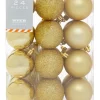 New ❤️ Myer Giftorium Heirloom Assorted Gold Shatter-Resistant Baubles 24pk 🎁 -The Christmas Shop Sales unnamed file 547