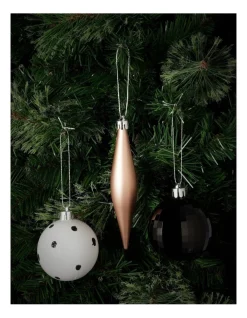 Flash Sale ❤️ Myer Giftorium Modern Holiday Shatterproof Ornaments 50 Pack In Multicolour 🌟