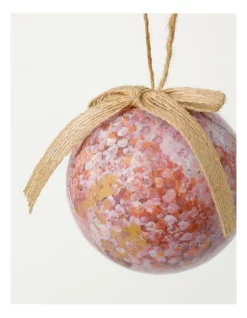 Outlet 🌟 Myer Giftorium AS X Yubu Napa Set Of 4 ❄ Christmas Baubles 8cm In Multi 🤩 -The Christmas Shop Sales unnamed file 589