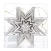 Outlet 😍 Myer Giftorium Luxe Eight-Pointed Star Hanging Ornament Set Of 4 👏 -The Christmas Shop Sales unnamed file 621