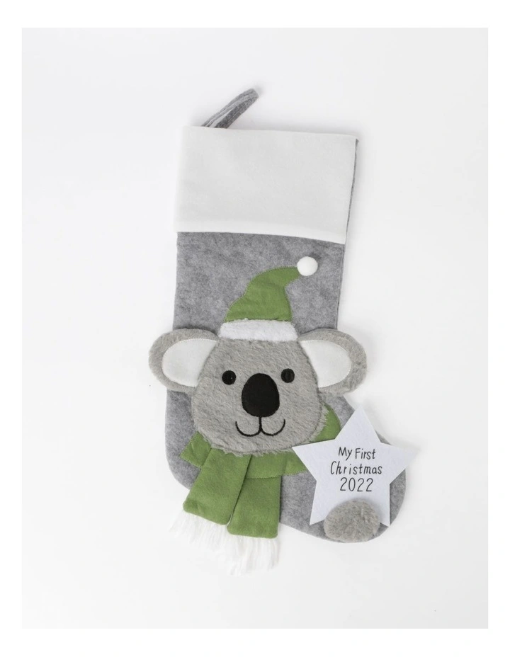 Flash Sale π Australian House & Garden Eucalyptus Baby's First Felt Koala StockingGrey: 44cm π 3 Flash Sale π Australian House & Garden Eucalyptus Baby's First Felt Koala StockingGrey: 44cm π