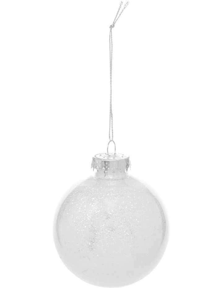 Wholesale β€οΈ Australian House & Garden Eucalyptus White And Silver Baubles With Glitter Feature Set Of 6 π 4 Wholesale β€οΈ Australian House & Garden Eucalyptus White And Silver Baubles With Glitter Feature Set Of 6 π - Image 2