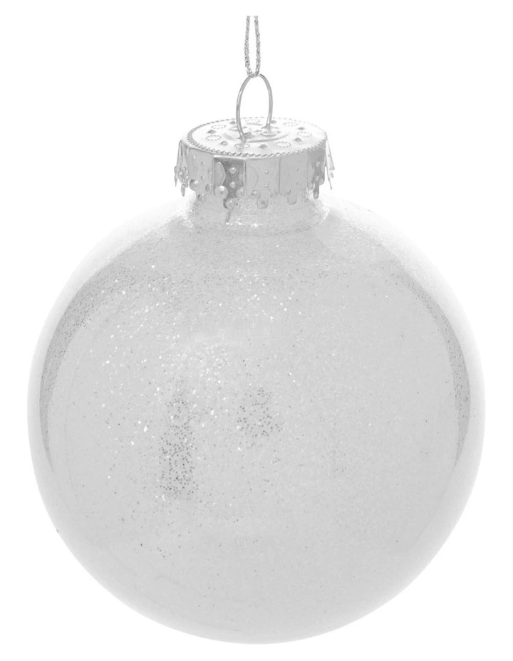 Wholesale β€οΈ Australian House & Garden Eucalyptus White And Silver Baubles With Glitter Feature Set Of 6 π 5 Wholesale β€οΈ Australian House & Garden Eucalyptus White And Silver Baubles With Glitter Feature Set Of 6 π - Image 3