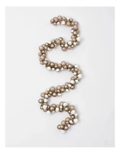New ✨ Myer Giftorium Luxe Bauble Cluster Garland In Champagne ⌛